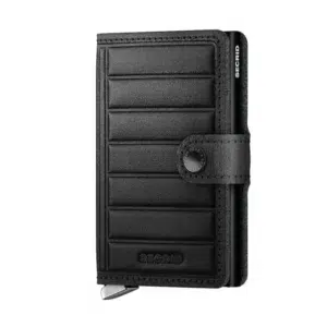 Secrid Miniwallet Premium Emboss Line Black